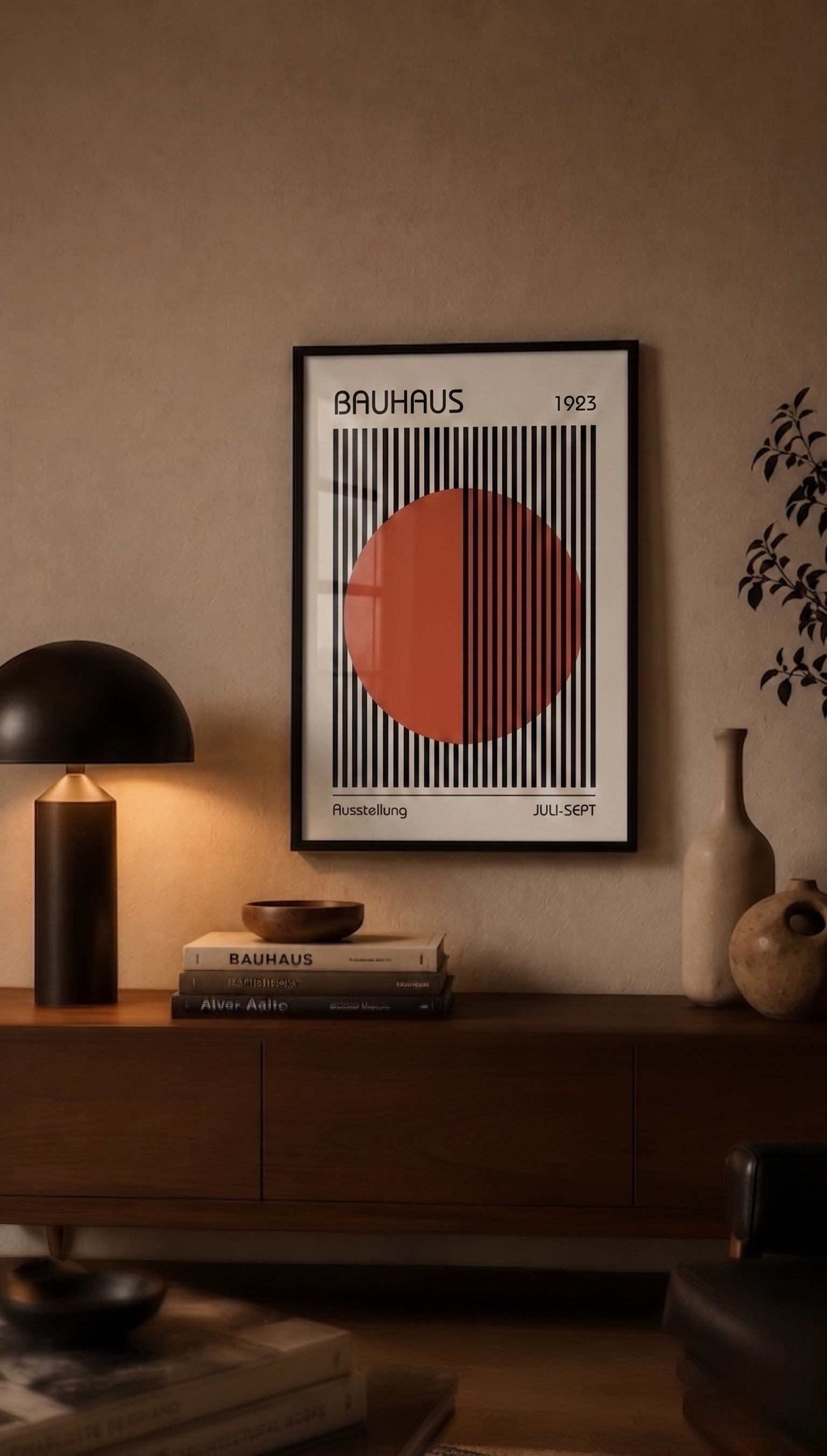 Rayas Verticales Terracota — Bauhaus