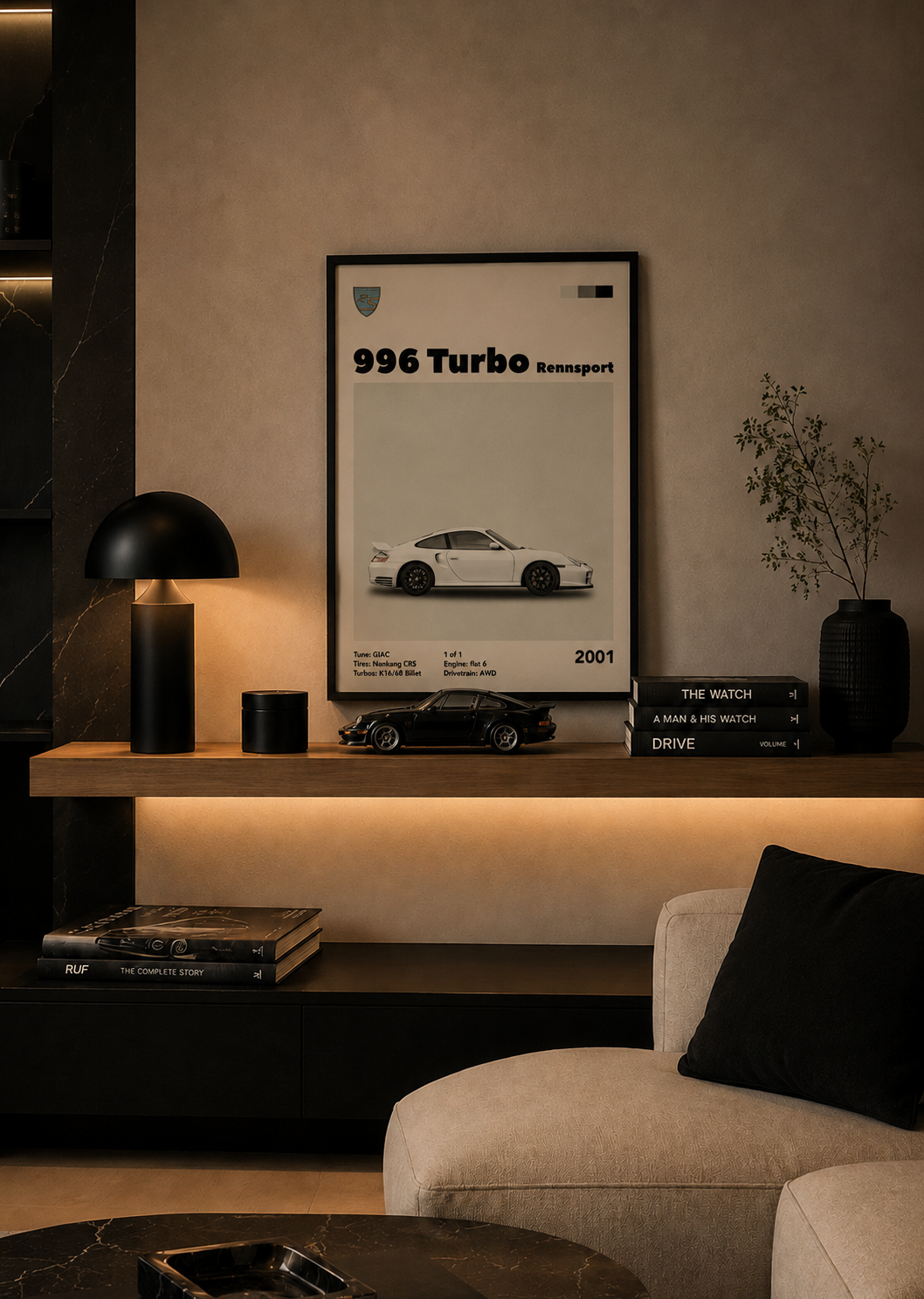 Porsche 996 Turbo Rennsport — Car Design