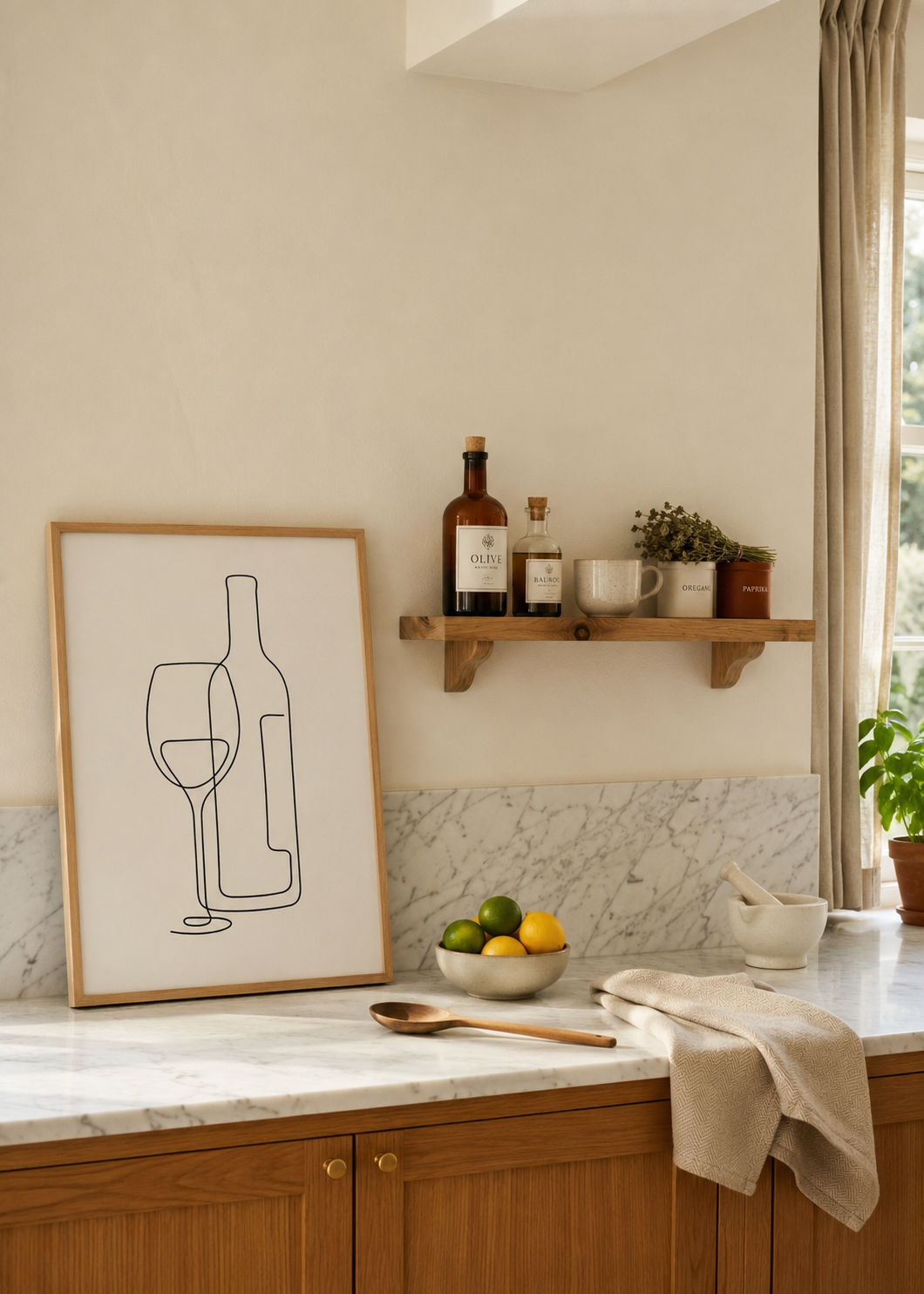 Vino Line Art III — Home