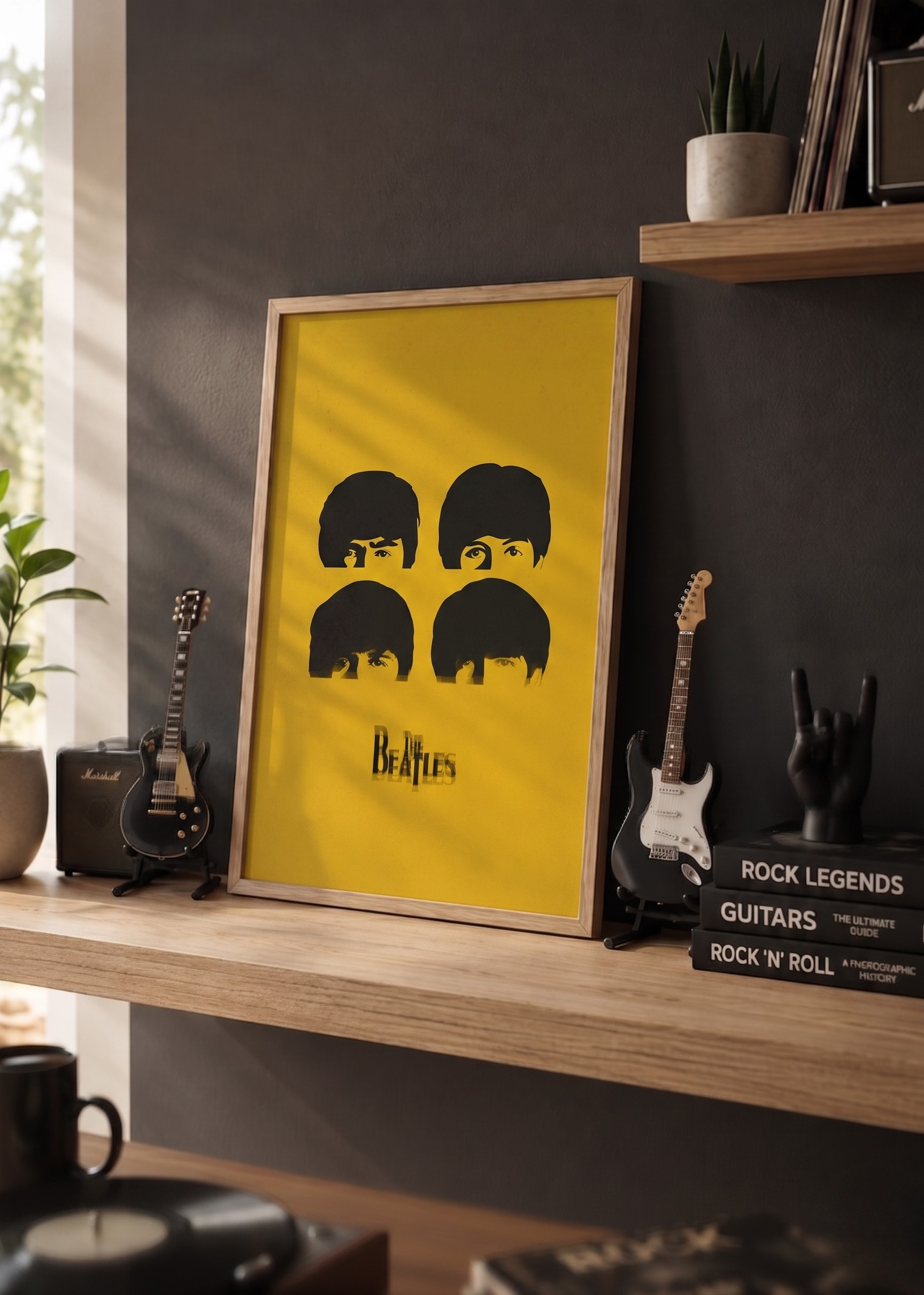 The Beatles Siluetas — Rock