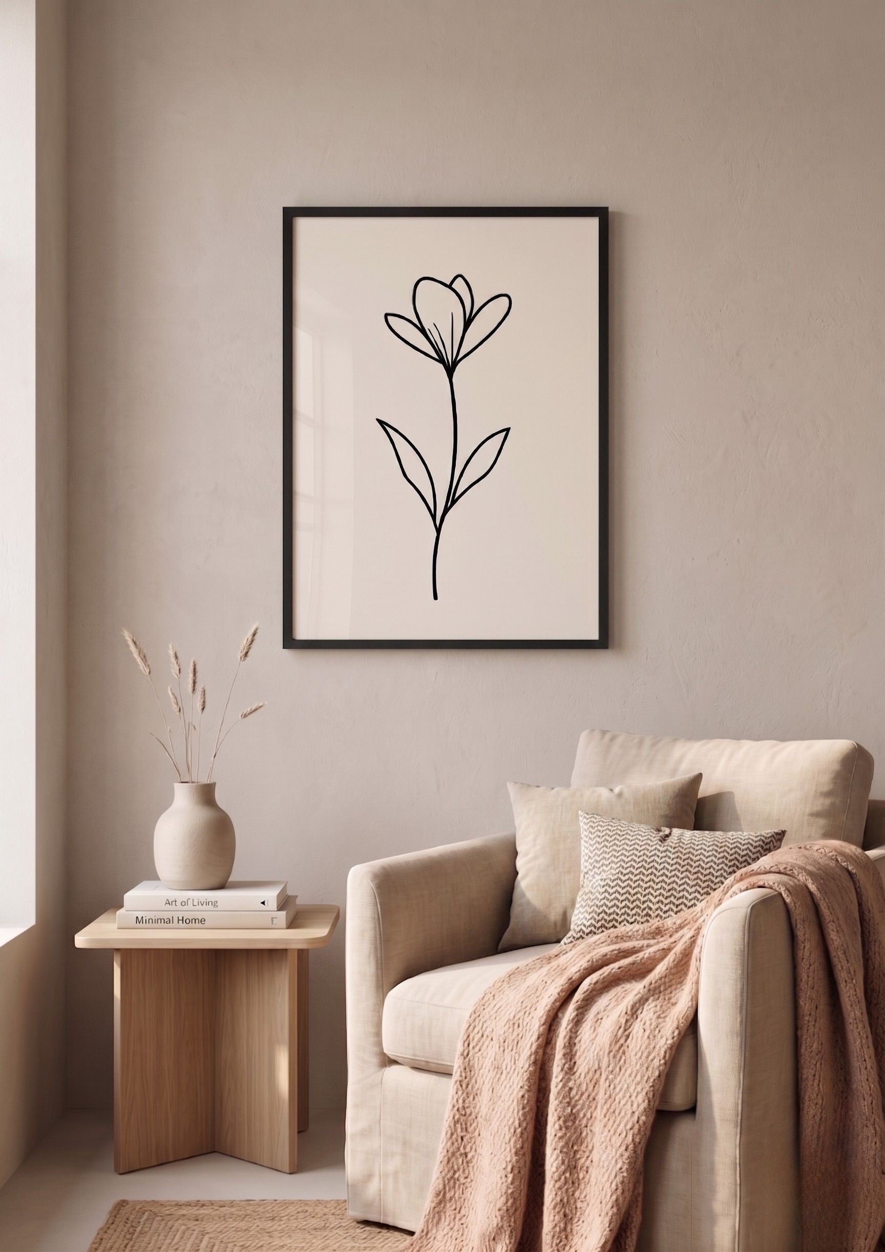 Florecer — Line Art