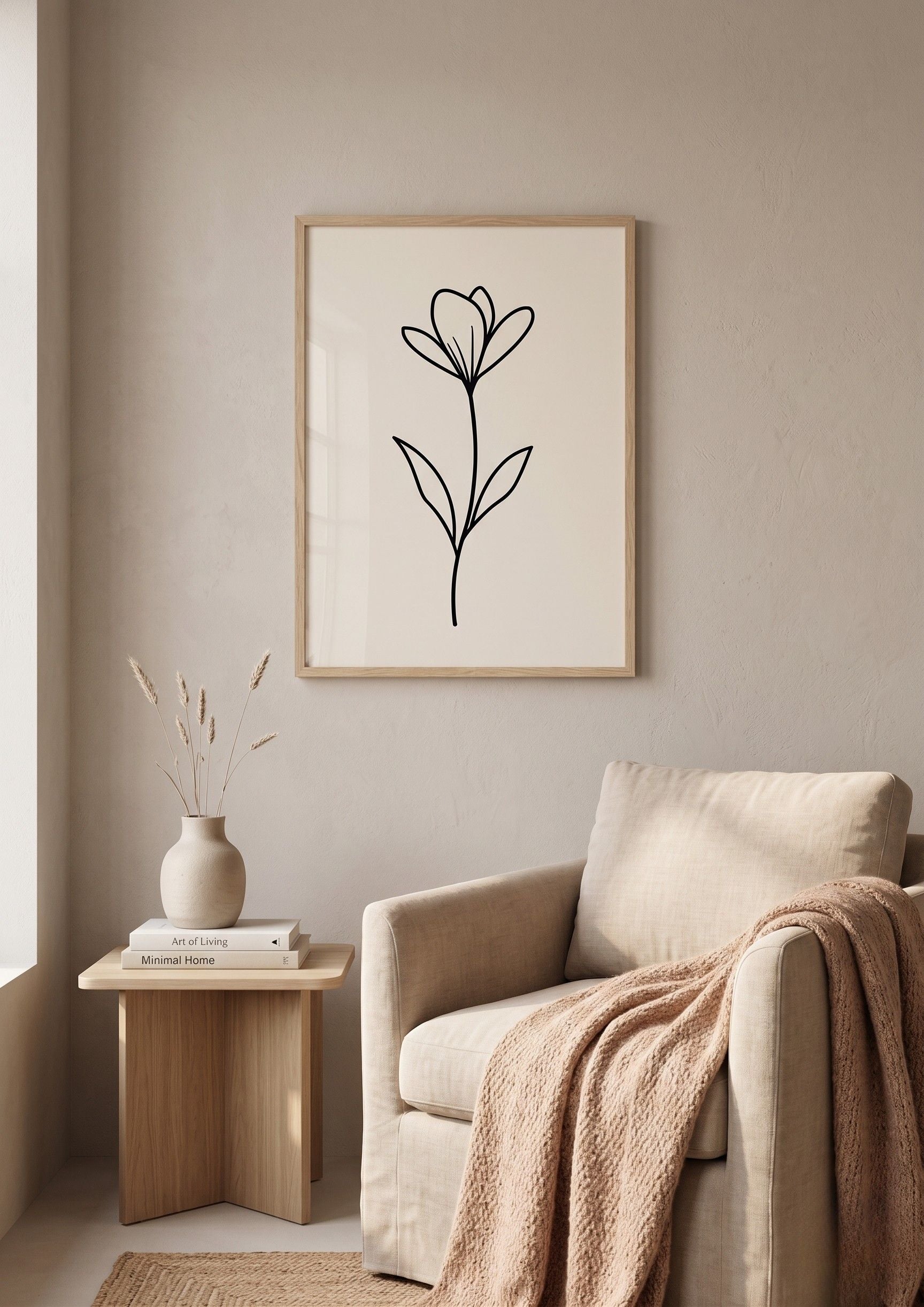 Florecer — Line Art
