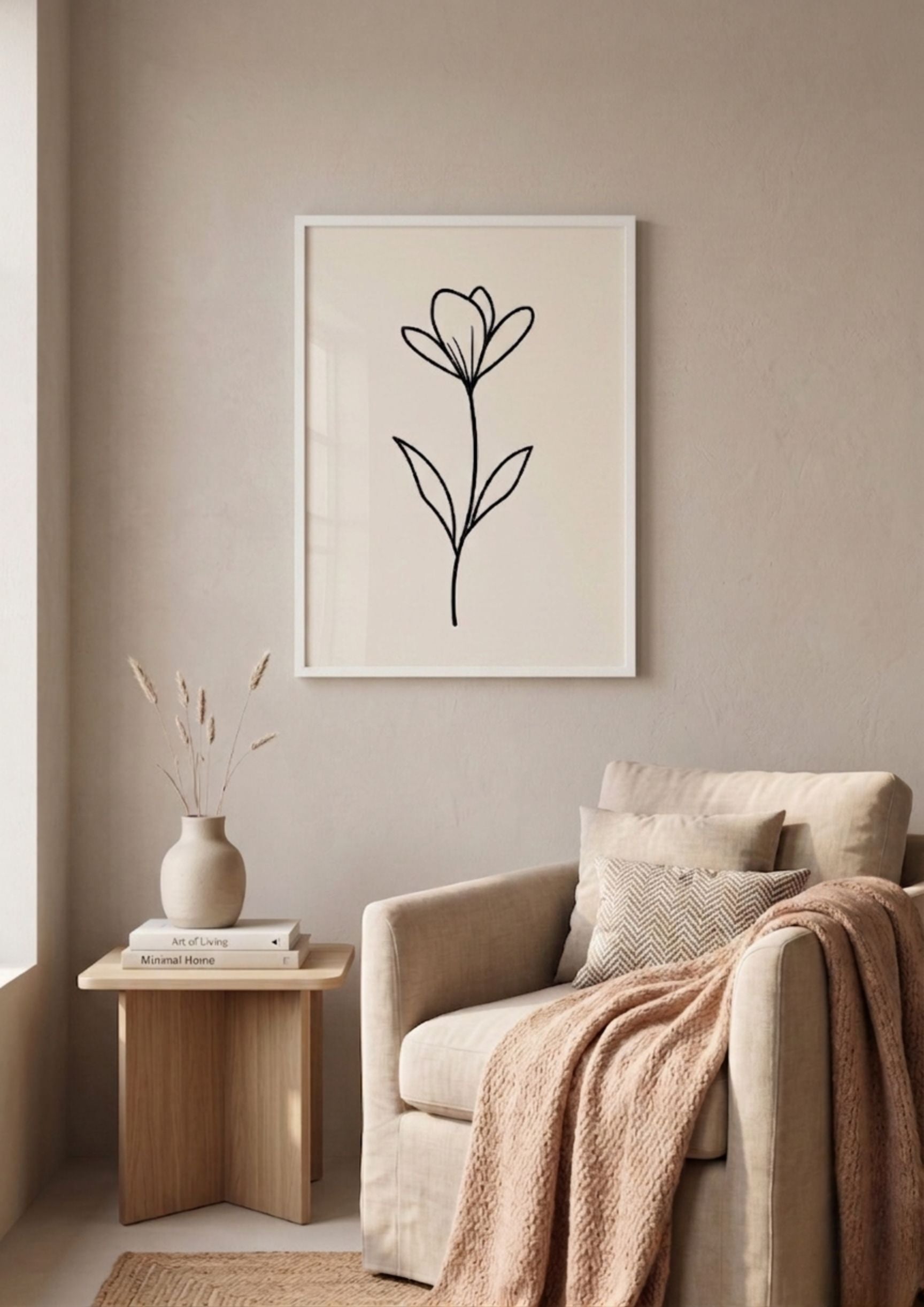 Florecer — Line Art