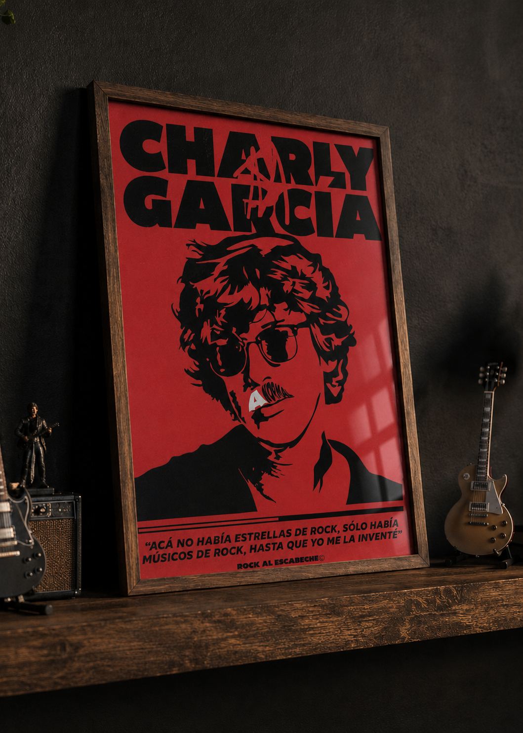 Charly García Serigrafía — Rock