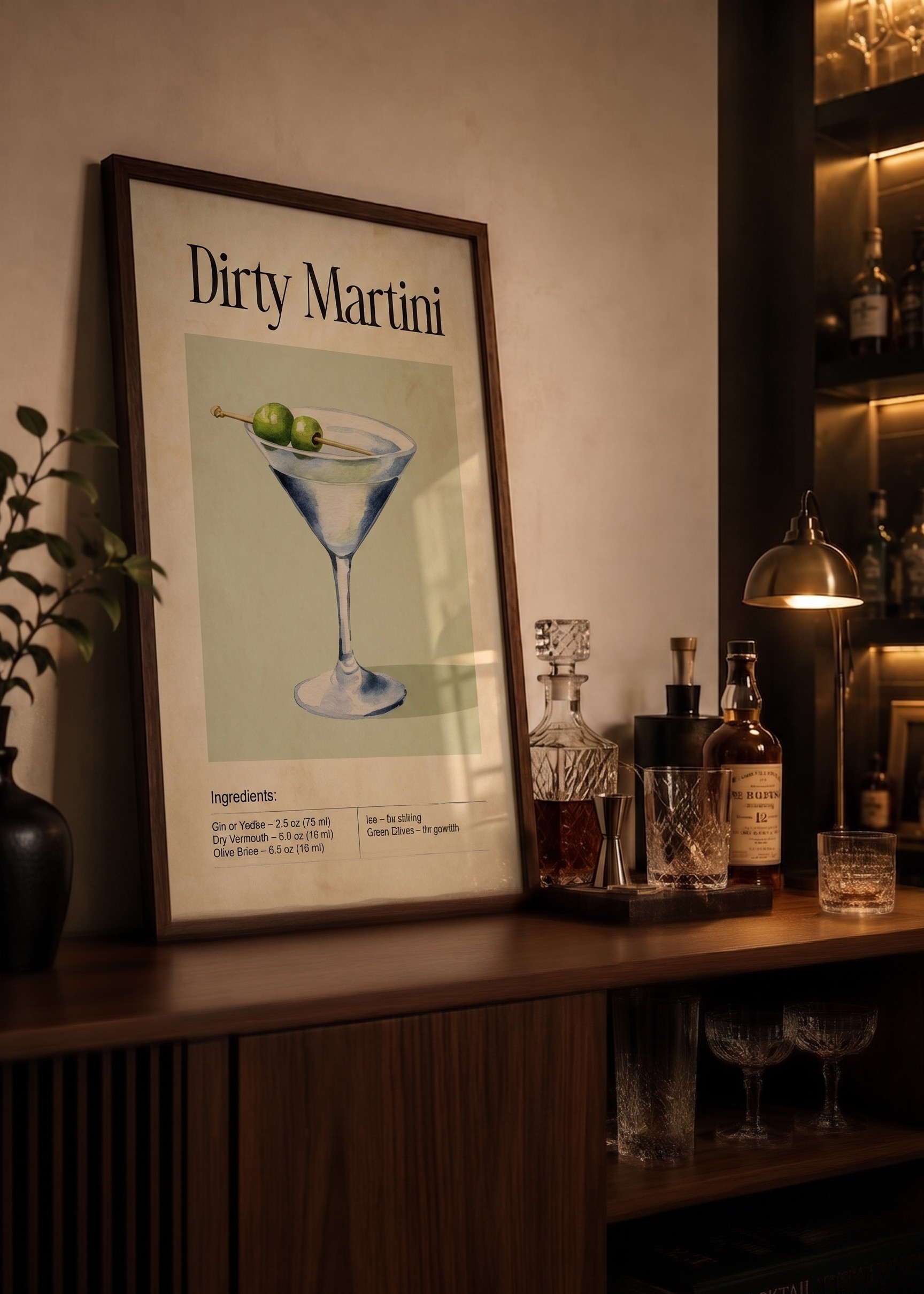 Dirty Martini — Coctelería