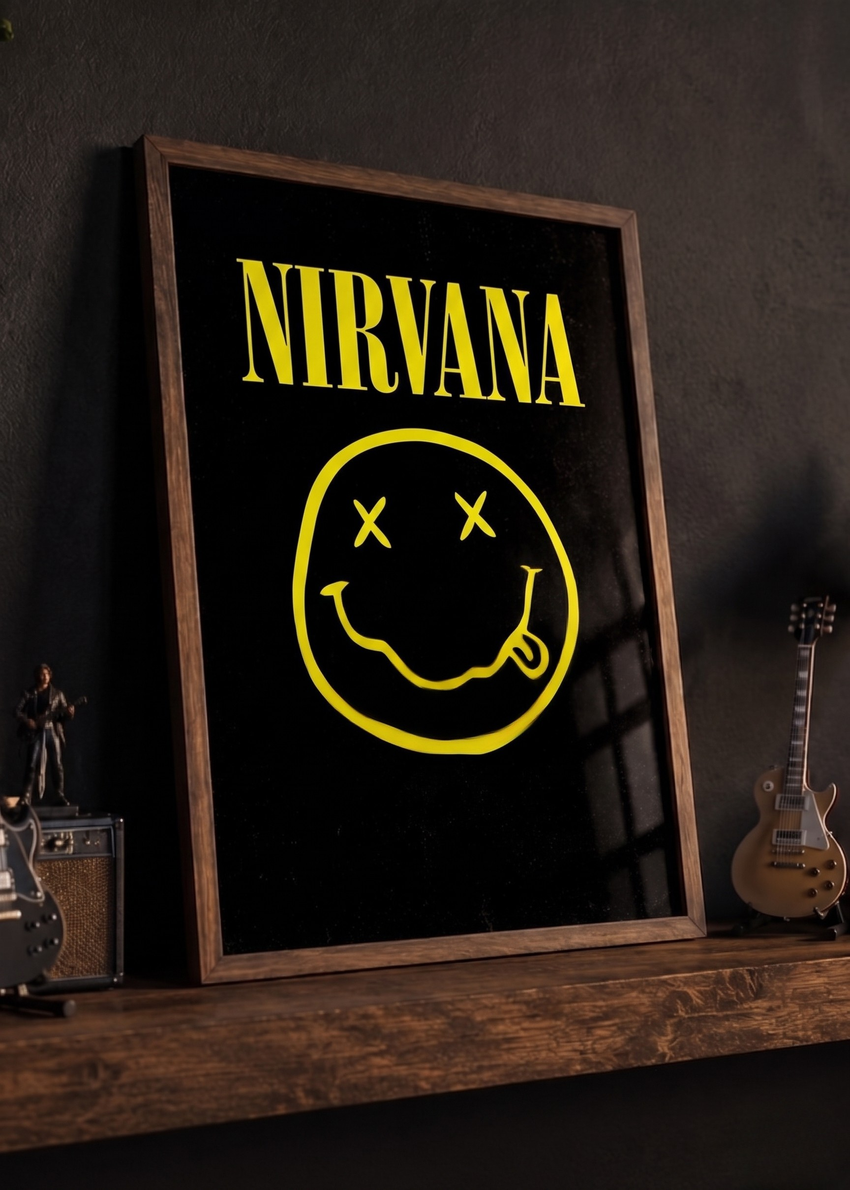 Nirvana Smiley Face — Rock