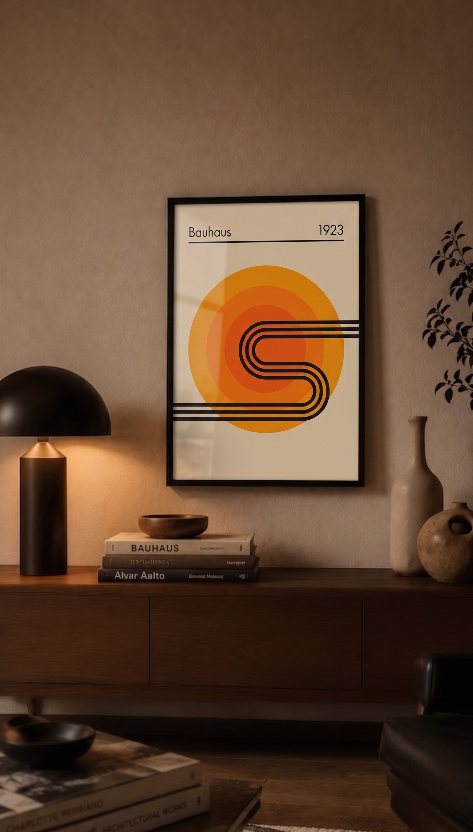 Concéntrico Naranja — Bauhaus