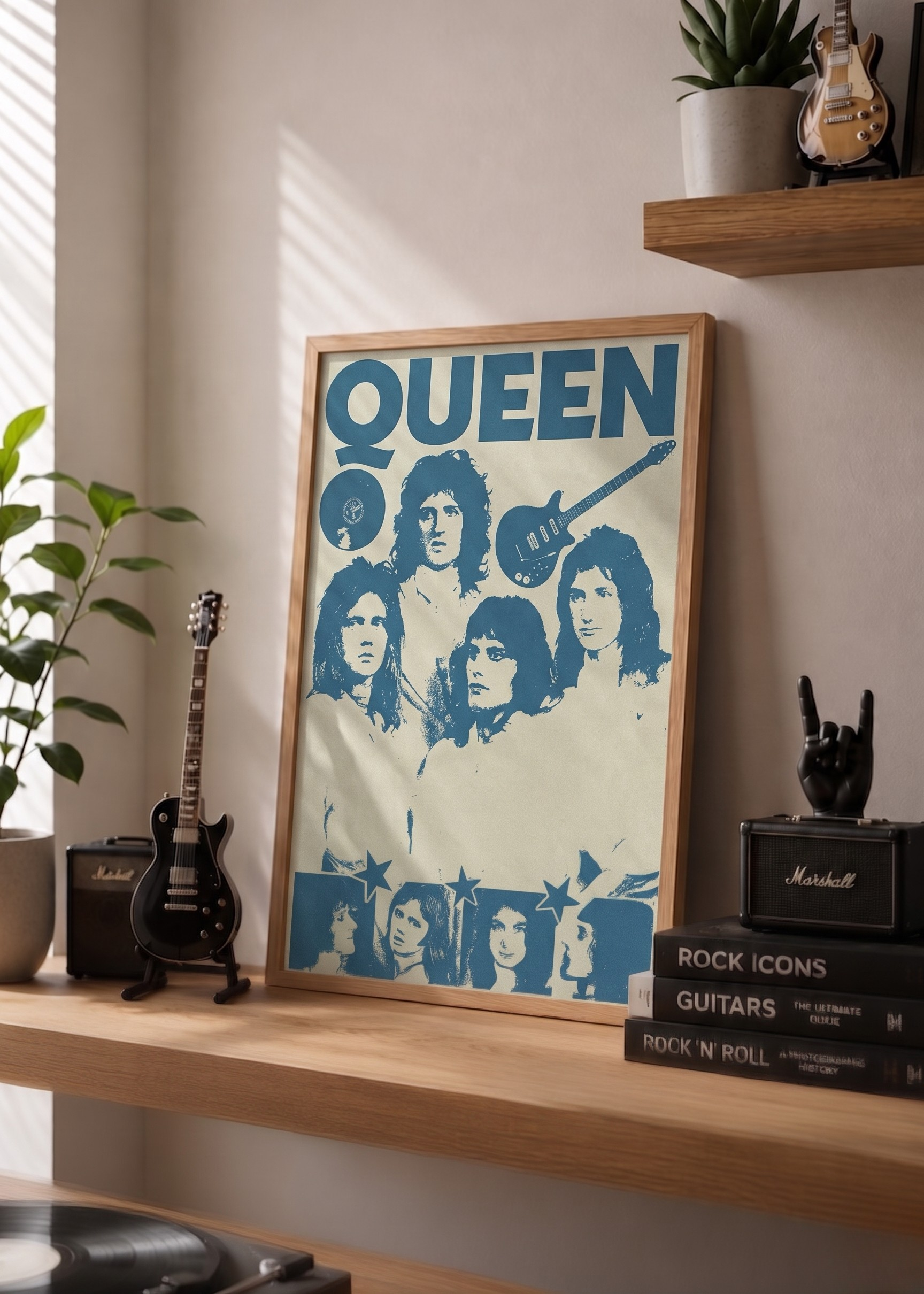Queen Poster Clásico — Rock