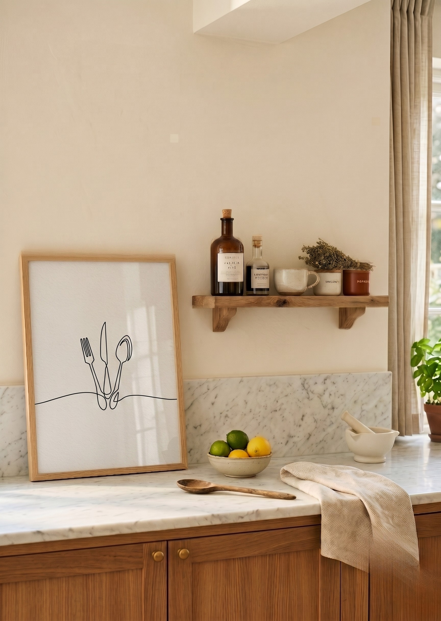Cocina Line Art — Home