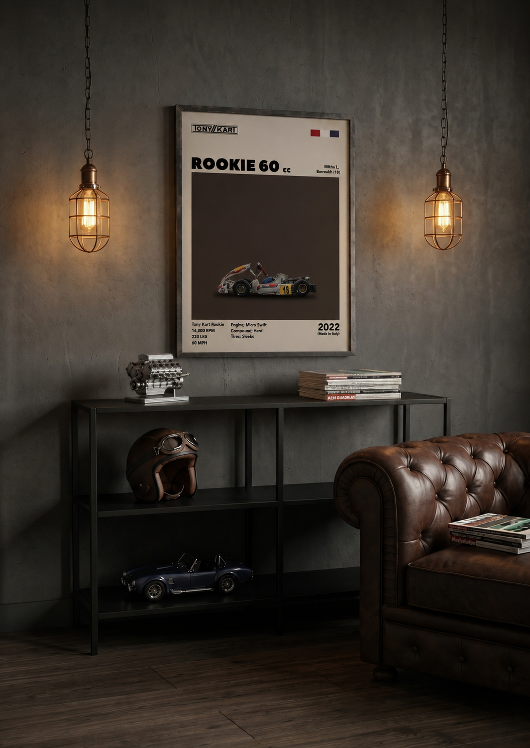 Tony Kart Rookie — Car Design