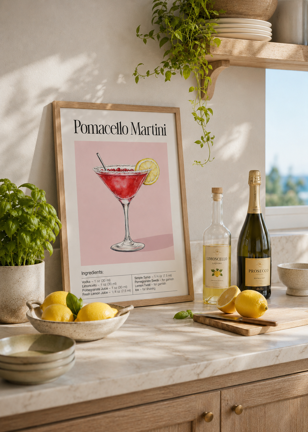 Pomacello Martini — Coctelería