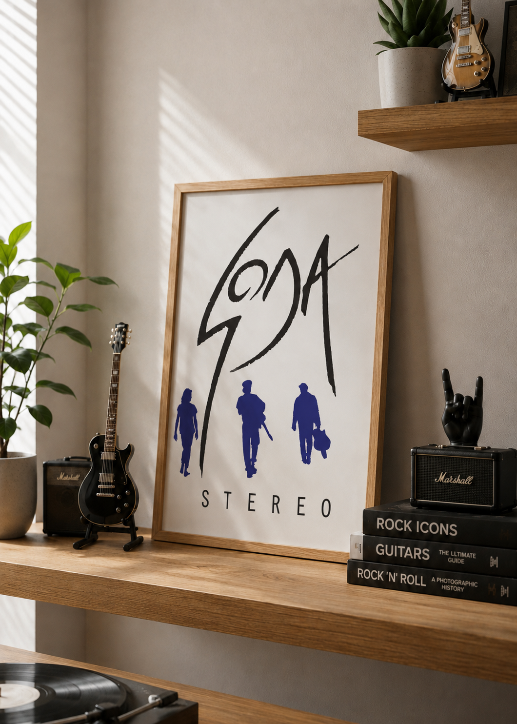 Soda Stereo Logo Caligrafía — Rock