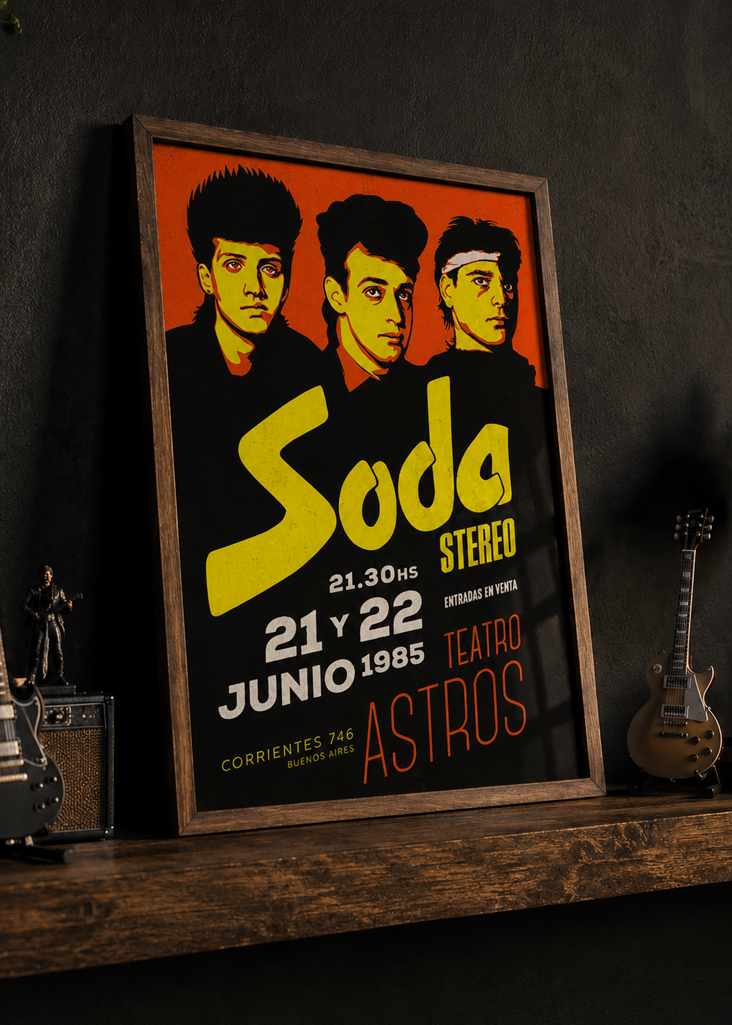 Soda Stereo Teatro Astros 1985 — Rock