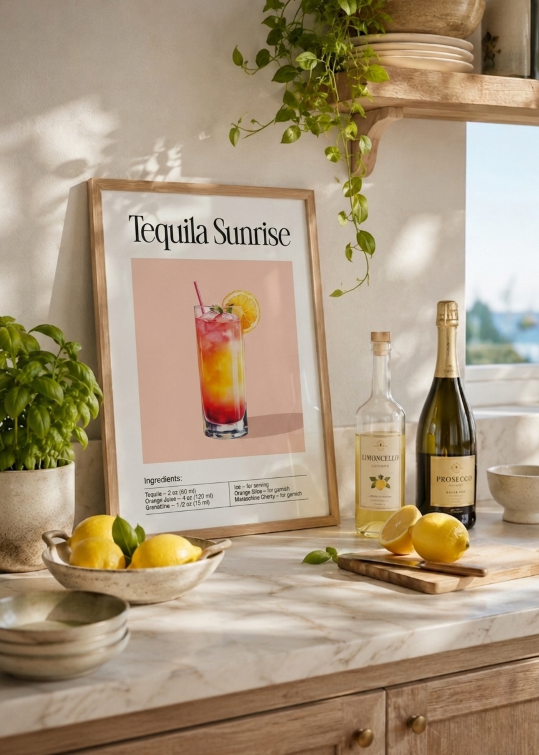 Tequila Sunrise — Coctelería