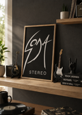 Soda Stereo Logo Blanco — Rock