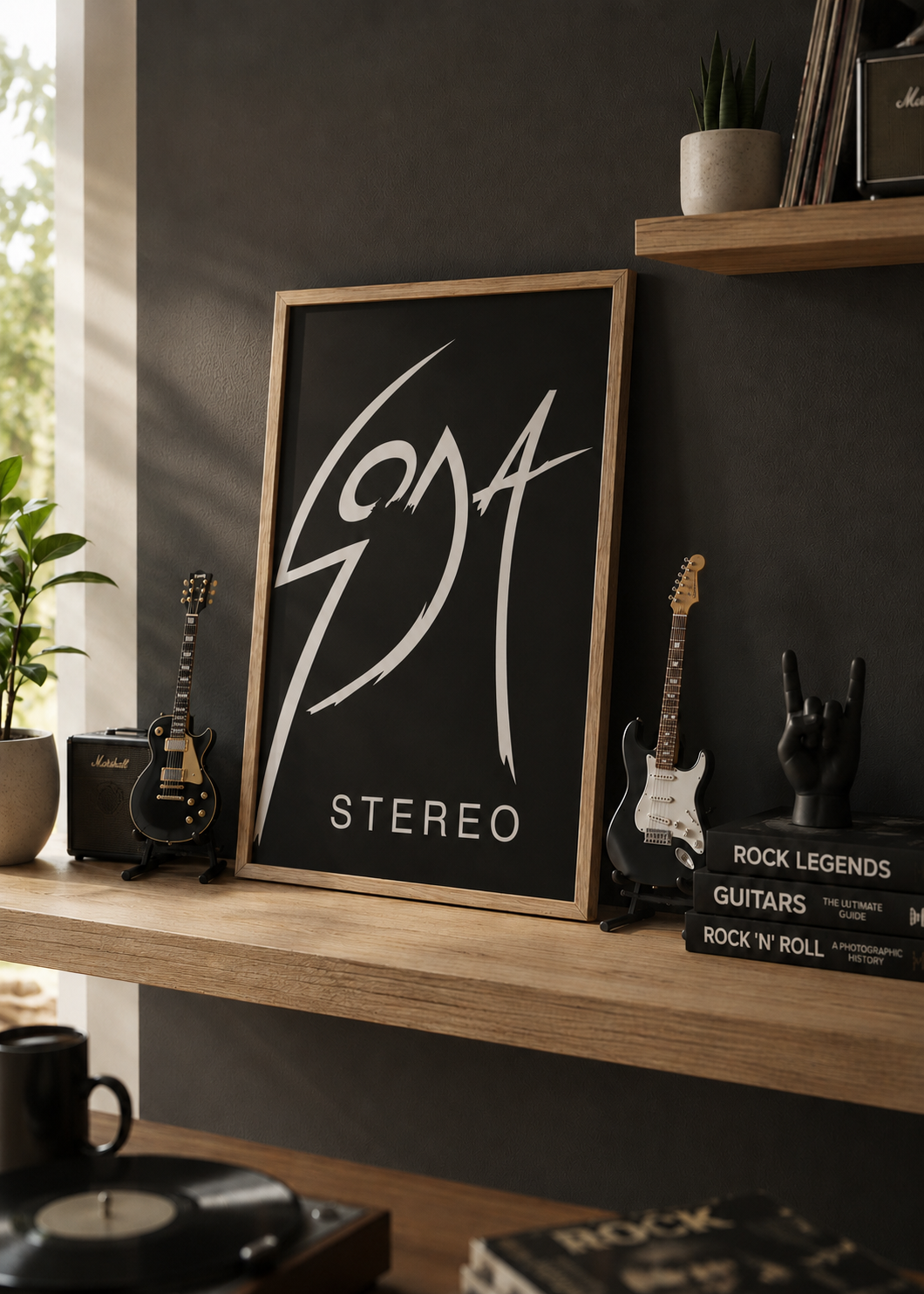 Soda Stereo Logo Blanco — Rock