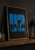 U2 Logo Azul — Rock