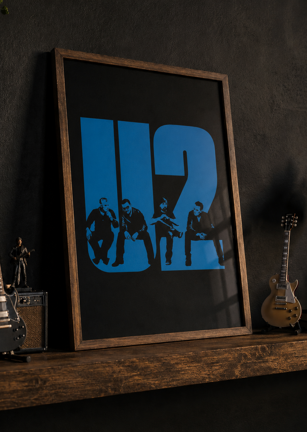 U2 Logo Azul — Rock