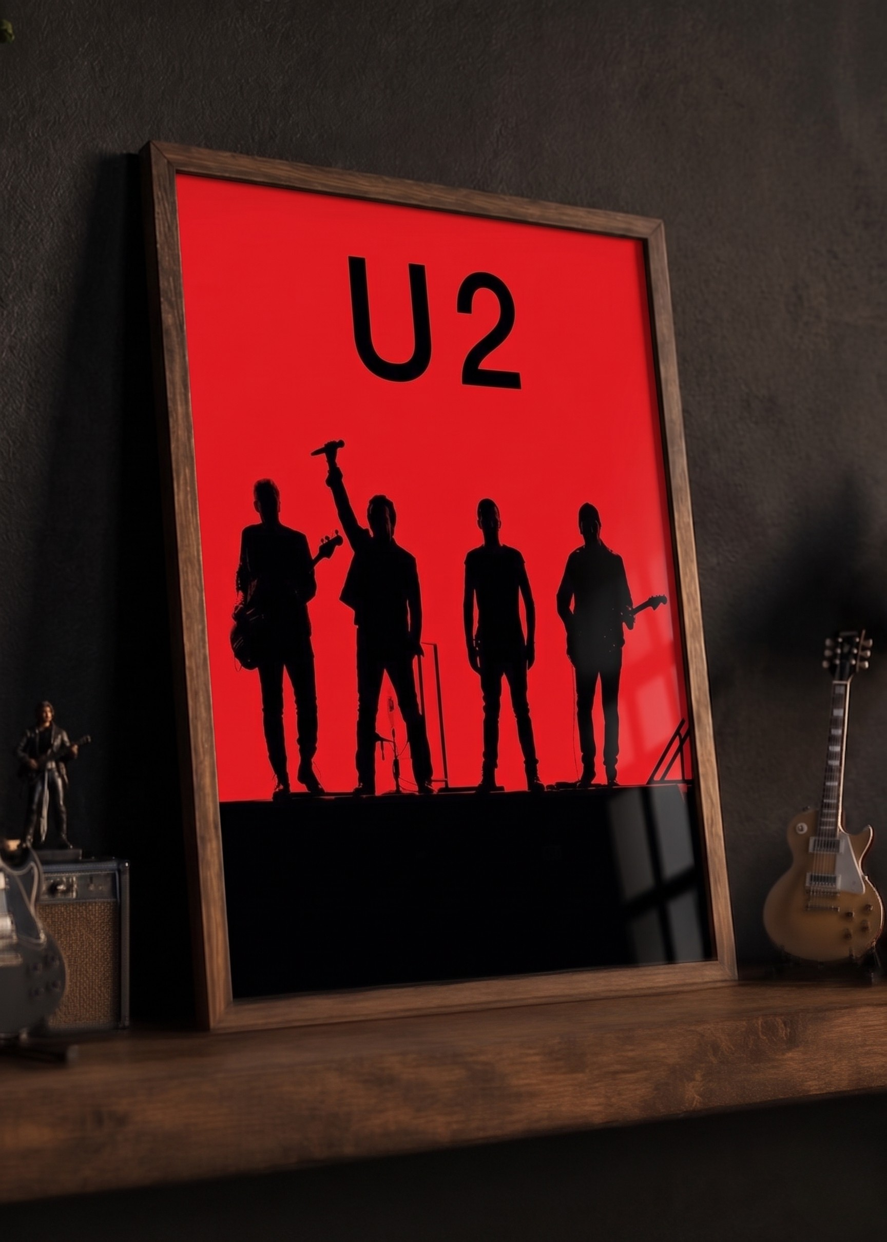 U2 Logo Rojo — Rock