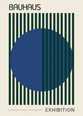 Rayas Verticales Verde — Bauhaus