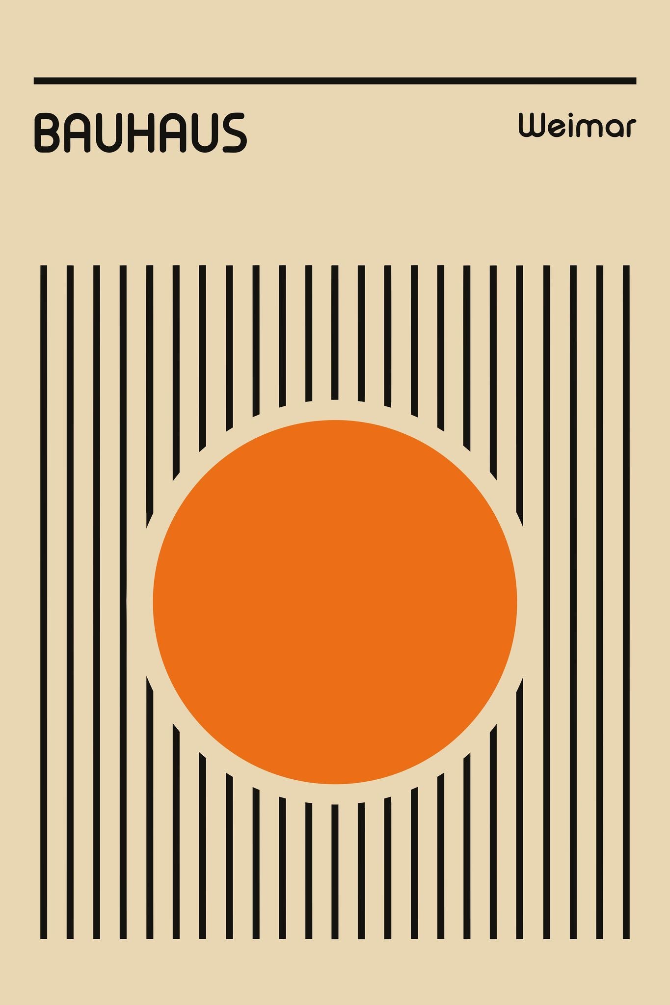 Rayas Verticales Weimar — Bauhaus