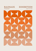 Semicírculos Naranja — Bauhaus