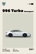Porsche 996 Turbo Rennsport — Car Design