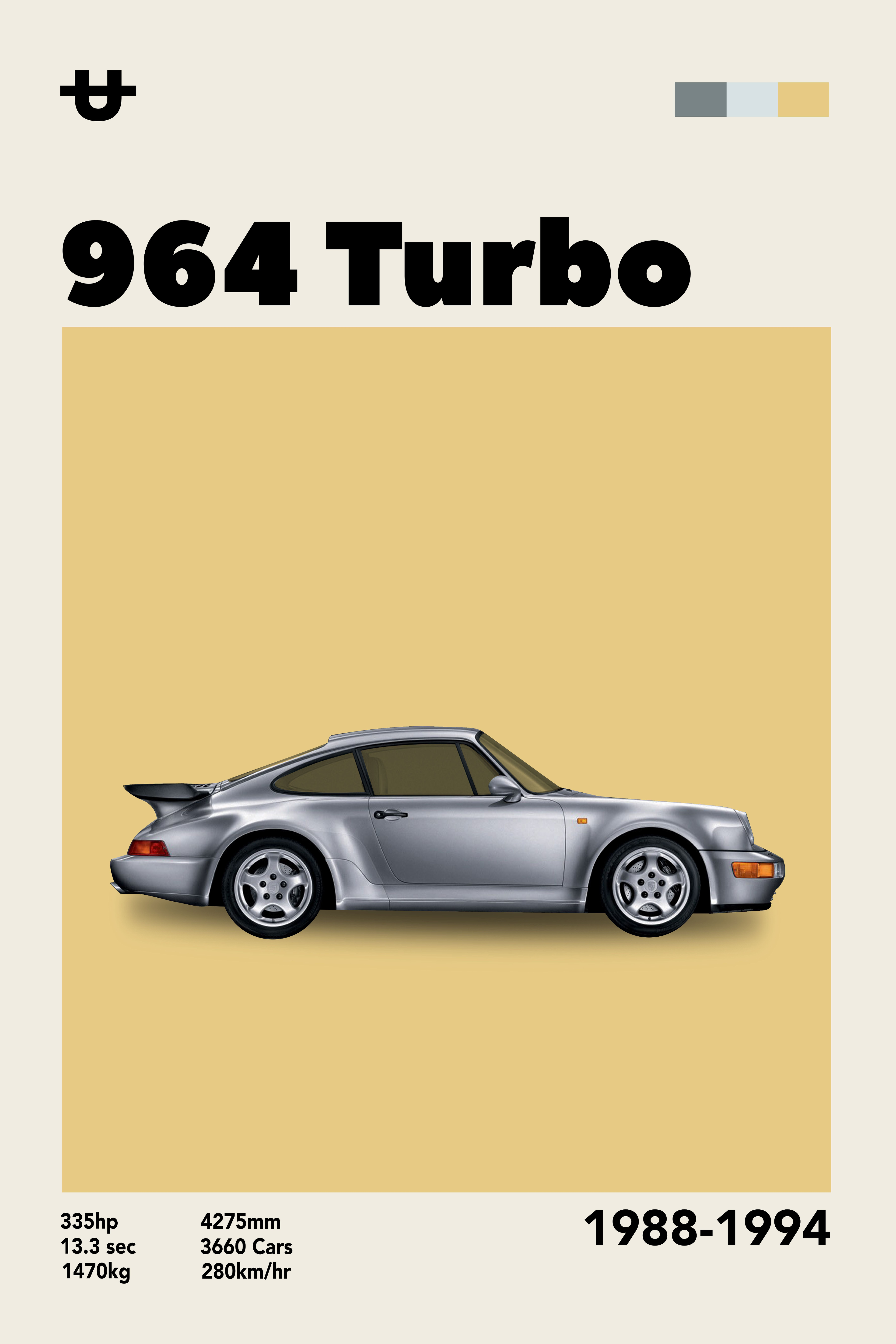 Porsche 964 Turbo — Car Design