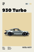 Porsche 930 Turbo — Car Design