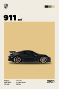 Porsche 911 GT3 2021 — Car Design