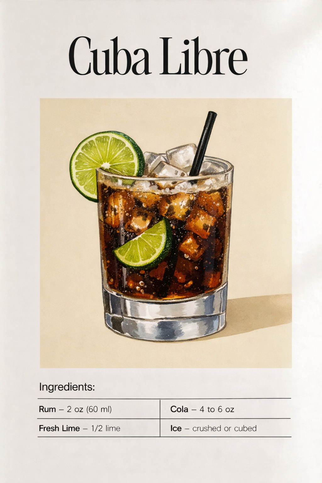 Cuba Libre — Coctelería