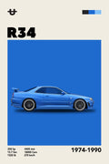 Nissan Skyline R34 — Car Design