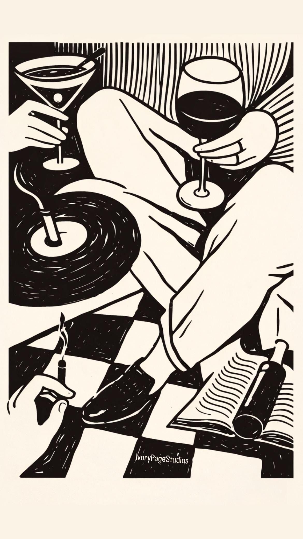 Vino Ilustración IV — Home