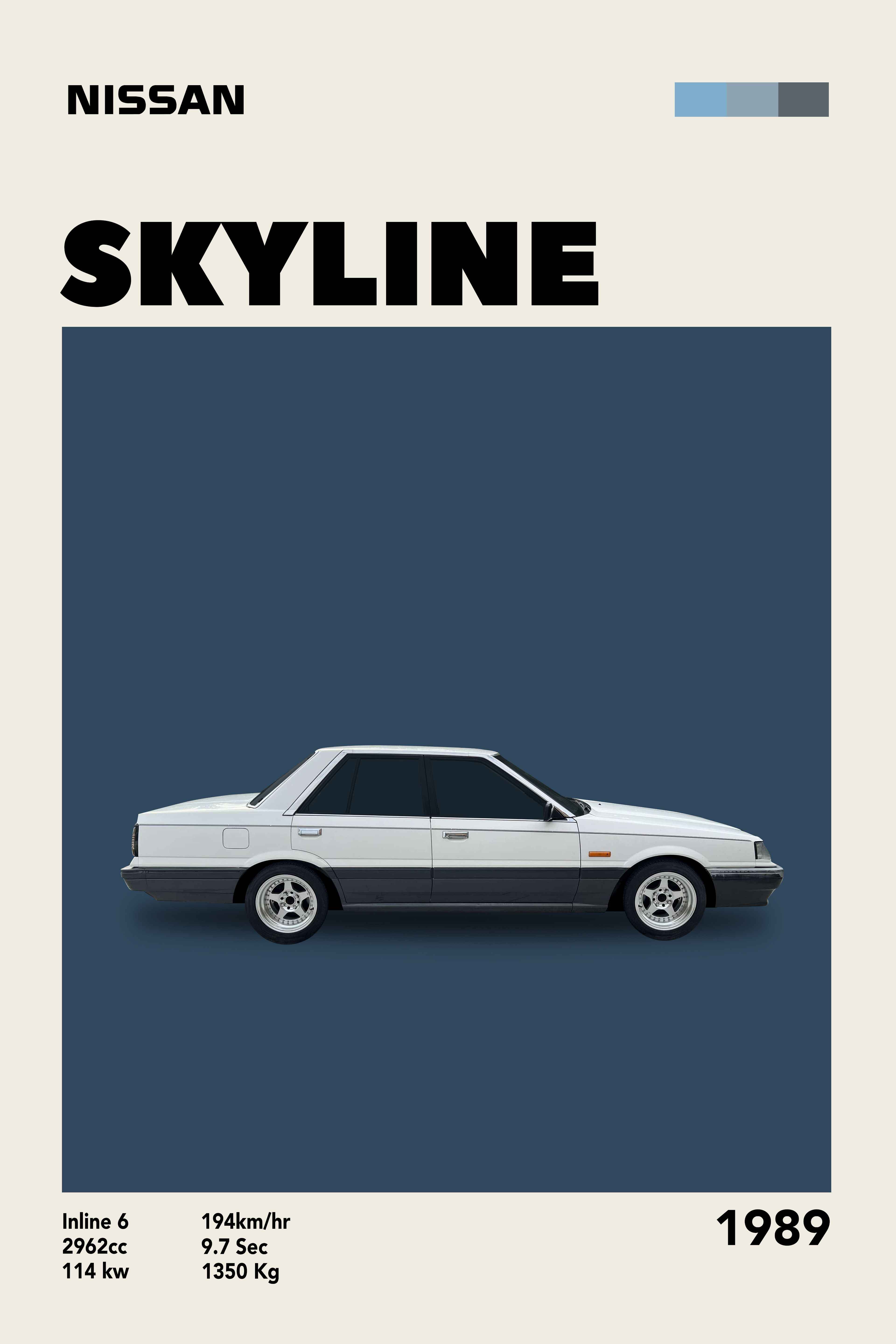 Nissan Skyline R31 — Car Design