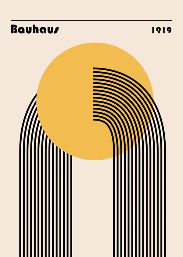 Círculo Amarillo — Bauhaus