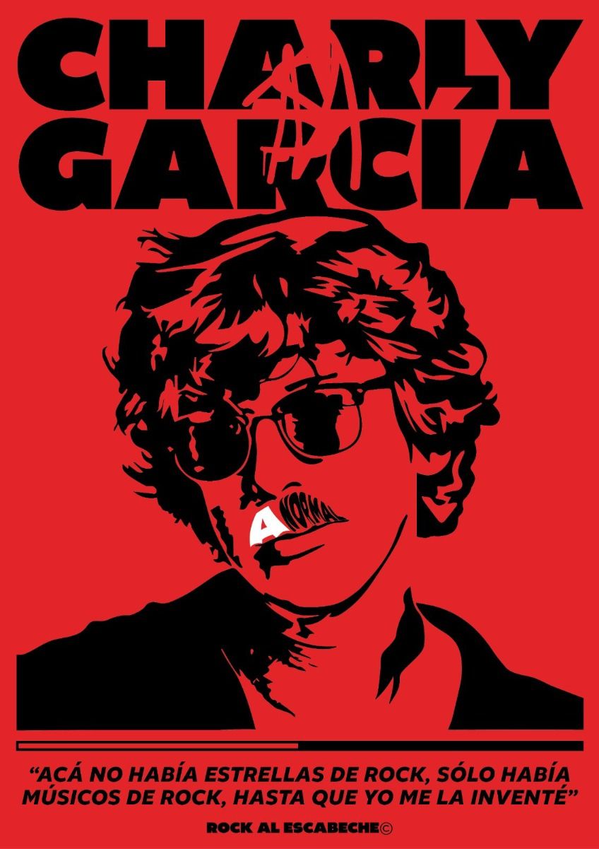 Charly García Serigrafía — Rock