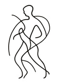 Fluir — Line Art
