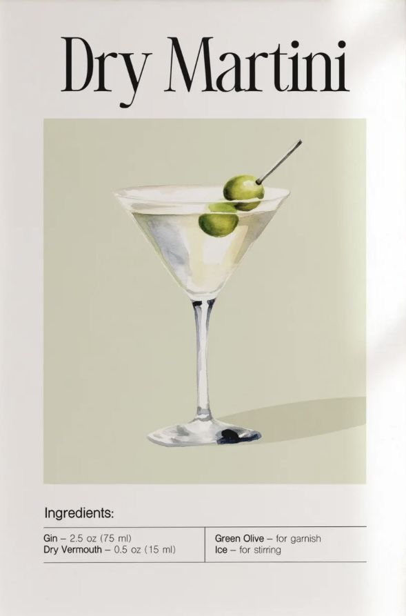Dry Martini — Coctelería