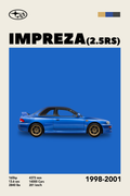 Subaru Impreza 2.5RS — Car Design
