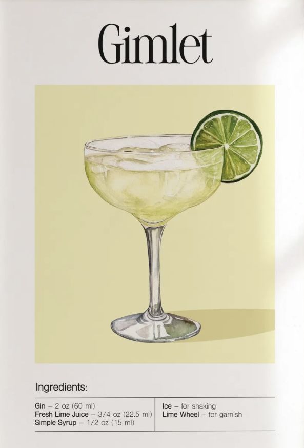 Gimlet — Coctelería