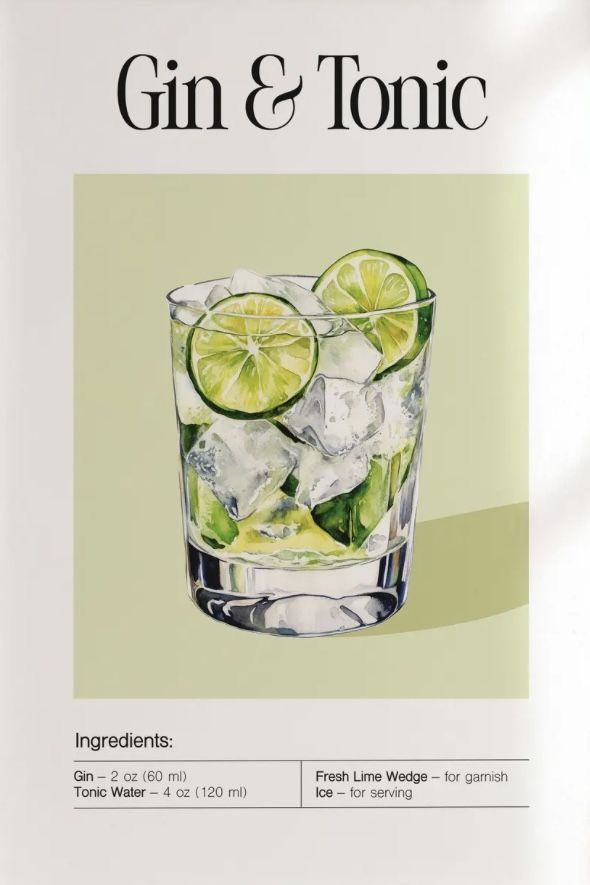 Gin & Tonic — Coctelería