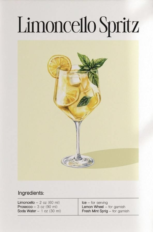 Limoncello Spritz — Coctelería