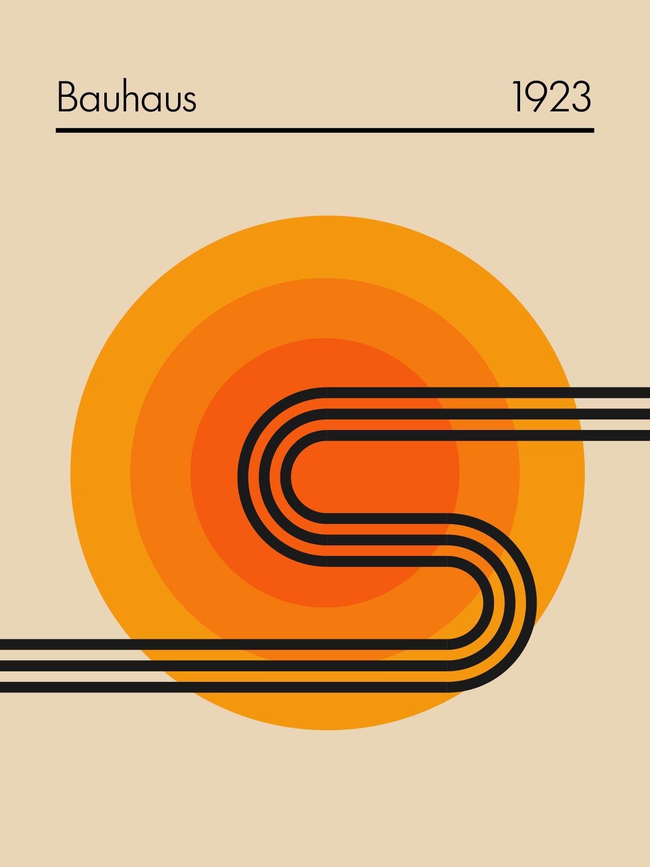 Concéntrico Naranja — Bauhaus