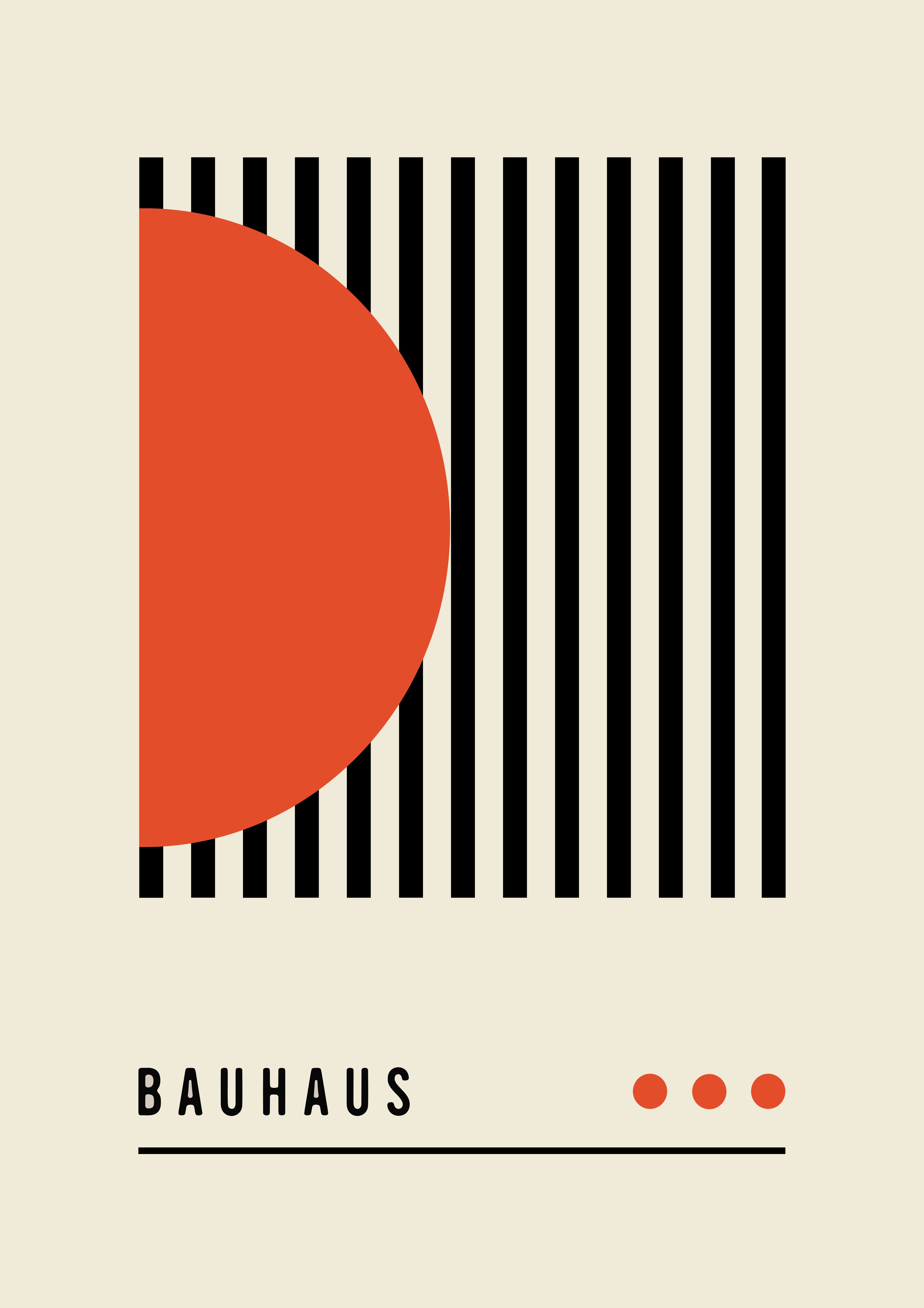 Medio Sol Rojo — Bauhaus