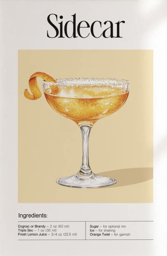 Sidecar — Coctelería