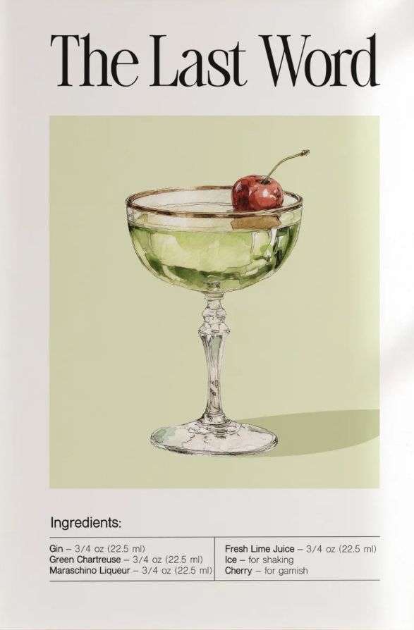 The Last Word — Coctelería