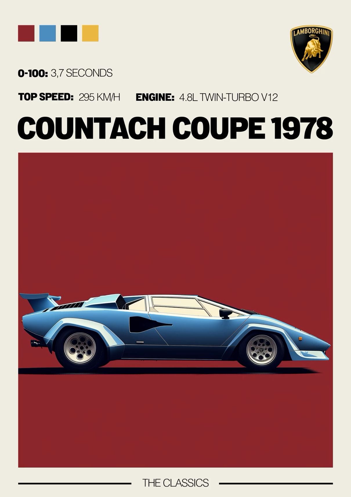 Lamborghini Countach — Car Design