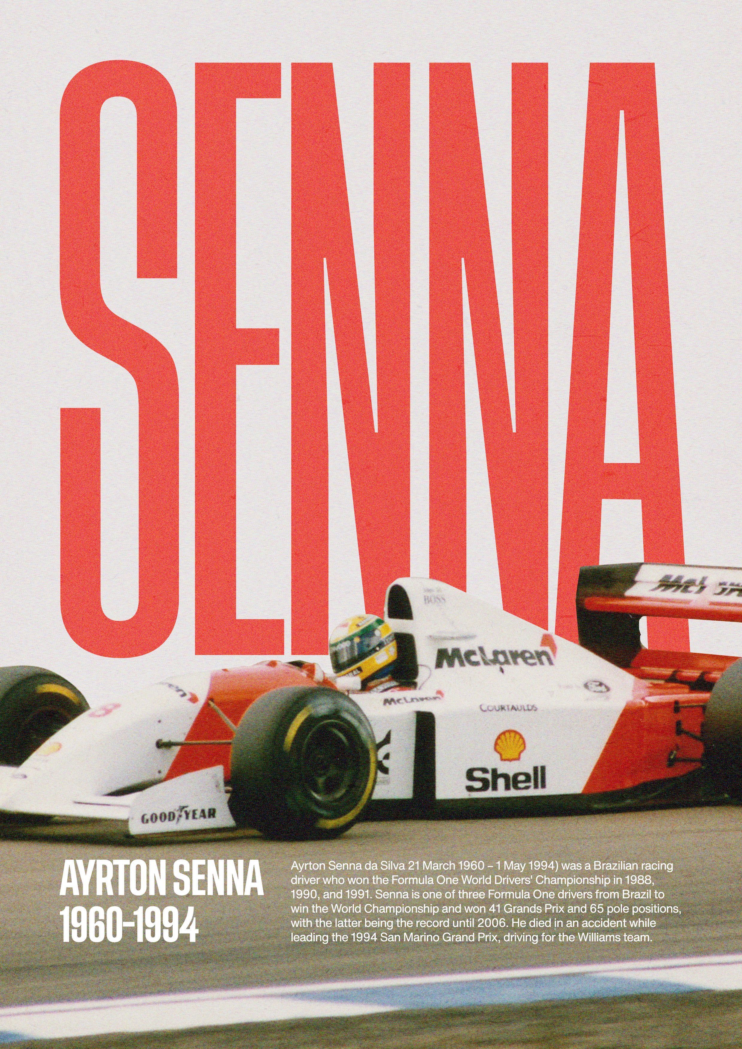 Ayrton Senna — Car Design