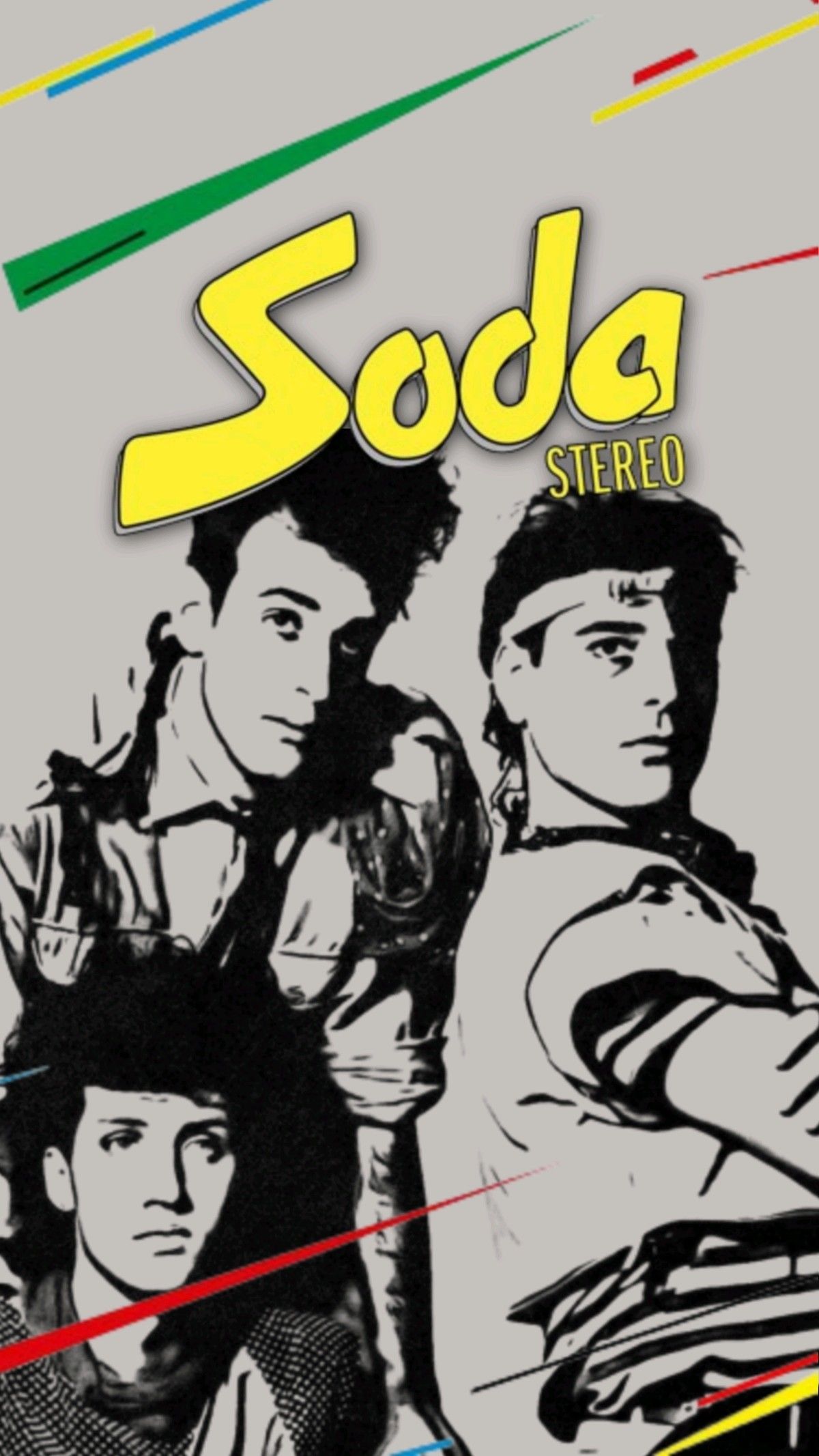 Soda Stereo Pop Art 80s — Rock