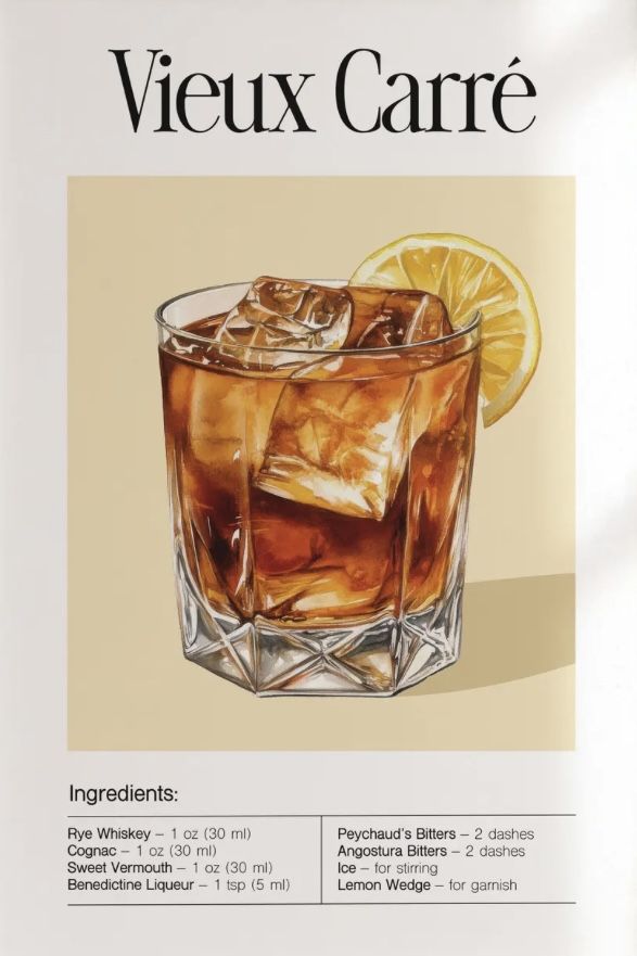 Vieux Carré — Coctelería